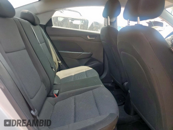2022 Hyundai Accent SE with VIN 3KPC24A63NE157747, listed as a Copart auction lot 57360145 with 41,353 mi miles and Salvage title. Bid and sale history available at DreamBid. Image 10.