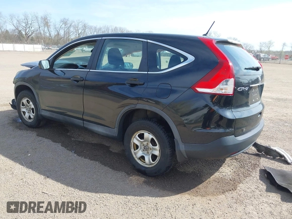 2014 Honda CR-V LX with VIN 2HKRM4H36EH721502, listed as a IAAI auction lot 42070358 with 129,319 mi miles. Bid and sale history available at carsss.com. Image 3.