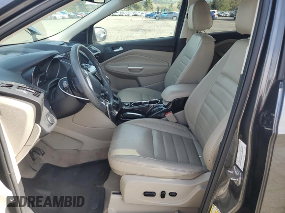 2015 Ford Escape Titanium with VIN 1FMCU0J98FUA46879, listed as a Copart auction lot 51173555 with 72,093 mi miles and Salvage Title. Bid and sale history available at DreamBid. Image 7.