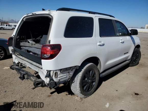 2019 Toyota Sequoia SR5 with VIN 5TDBY5G17KS173639, listed as a Copart auction lot 88519285 with 58,360 mi miles and Salvage Title. Bid and sale history available at carsss.com. Image 3.