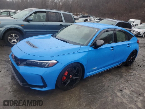 2023 Honda Civic Type R z VIN JHMFL5G40PX000099, wystawiony jako Copart lot #83326014 z przebiegiem 13 741 mil mil oraz Szkoda całkowita • Salvage title. Historia ofert i sprzedaży dostępna na DreamBid. Obrazek 1.