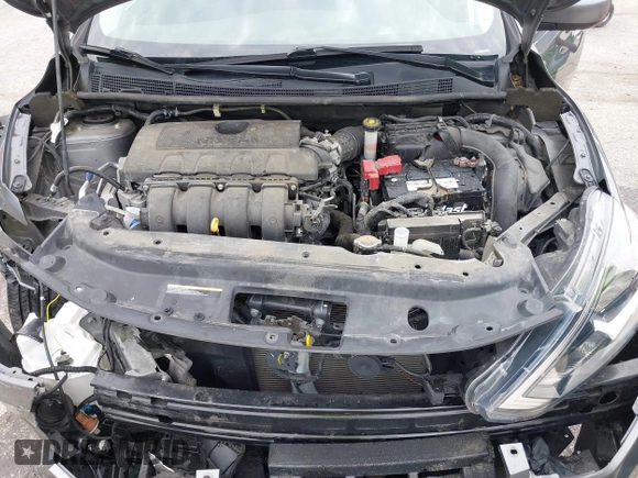 2019 Nissan Sentra SV with VIN 3N1AB7AP4KY322090, listed as a IAAI auction lot 41997982 with 64,328 mi miles. Bid and sale history available at carsss.com. Image 10.