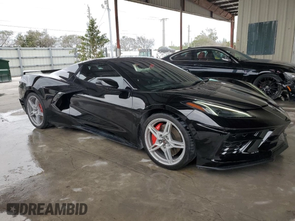 2021 Chevrolet Corvette 2LT with VIN 1G1YB3D44M5105931, listed as a Copart auction lot 42047874 with 18,025 mi miles. Bid and sale history available at carsss.com. Image 4.