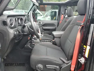 2020 Jeep Wrangler Unlimited Recon с VIN 1C4HJXFNXLW263190, выставлен на аукционе Copart как лот 58929595 с пробегом 46 339 миль миль и Списание • Salvage title. История ставок и продаж доступна на DreamBid. Изображение 7.