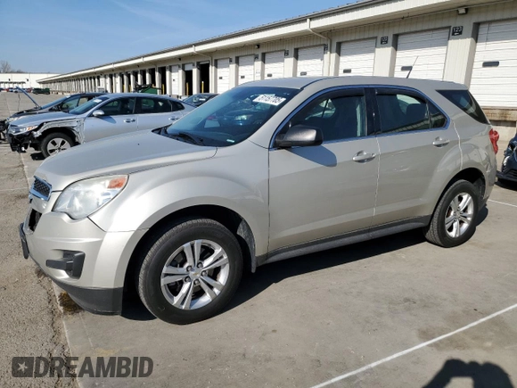 2013 Chevrolet Equinox LS with VIN 1GNALBEK6DZ111081, listed as a Copart auction lot 51157705 with 133,702 mi miles and Salvage Title. Bid and sale history available at carsss.com. Image 1.