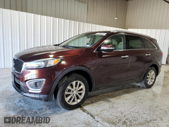 2016 Kia Sorento LX with VIN 5XYPG4A32GG045018, listed as a Copart auction lot 52525825 with 127,922 mi miles and Clean Title. Bid and sale history available at carsss.com. Image 1.