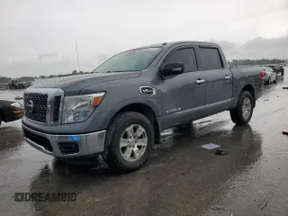 2017 Nissan Titan SV z VIN 1N6AA1EJ1HN572201, wystawiony jako Copart lot #54066705 z przebiegiem Nie podano mil oraz Tytuł czysty. Historia ofert i sprzedaży dostępna na DreamBid. Obrazek 1.