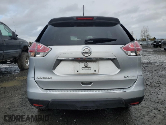 2016 Nissan Rogue S with VIN KNMAT2MVXGP628405, listed as a Copart auction lot 49005125 with 100,948 mi miles and Salvage Title. Bid and sale history available at carsss.com. Image 6.