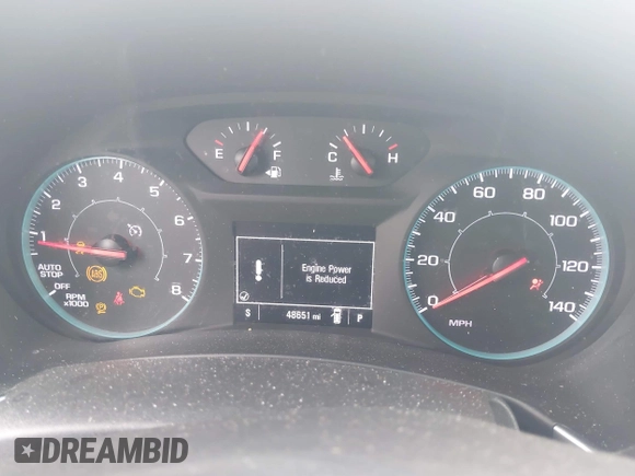 2024 Chevrolet Equinox LS with VIN 3GNAXHEG3RL131421, listed as a IAAI auction lot 42172592 with 48,651 mi miles and . Bid and sale history available at DreamBid. Image 7.