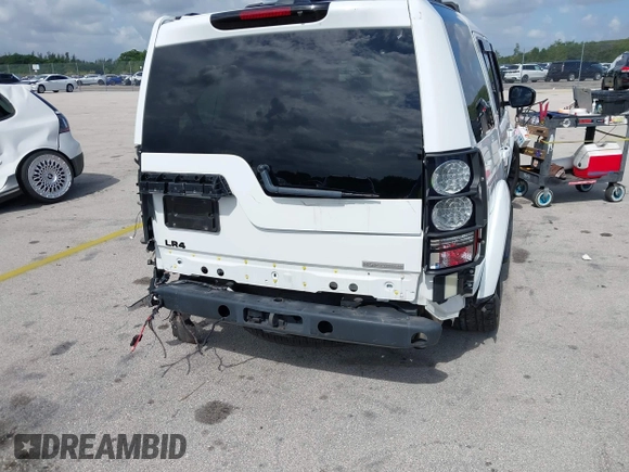 2016 Land Rover LR4 HSE Lux with VIN SALAK2V68GA784237, listed as a IAAI auction lot 39564083 with Not Provided miles and . Bid and sale history available at DreamBid. Image 6.