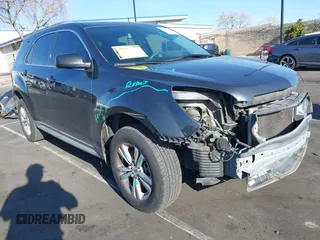 2017 Chevrolet Equinox LS with VIN 2GNALBEK8H1538714, listed as a IAAI auction lot 41841693 with 139,808 mi miles. Bid and sale history available at carsss.com. Image 1.