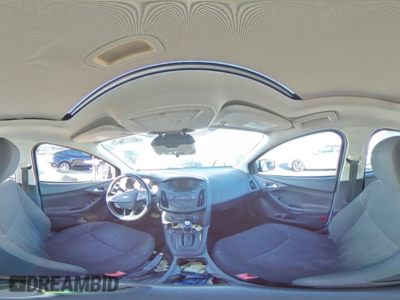 2015 Ford Focus SE with VIN 1FADP3K29FL334599, listed as a Copart auction lot 46926475 with 127,537 mi miles and Salvage Title. Bid and sale history available at DreamBid. Image 12.