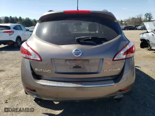 2014 Nissan Murano SV with VIN JN8AZ1MW7EW506609, listed as a Copart auction lot 50007465 with 103,922 mi miles and Salvage Title. Bid and sale history available at carsss.com. Image 6.