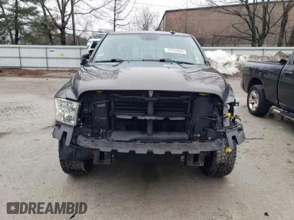 2017 Ram 1500 Big Horn with VIN 3C6RR7LT9HG506310, listed as a Copart auction lot 47833345 with 46,502 mi miles and Salvage Title. Bid and sale history available at carsss.com. Image 5.