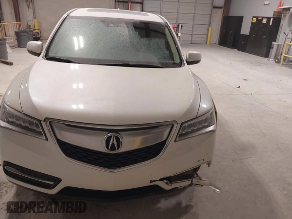 2014 Acura MDX Tech Pkg with VIN 5FRYD4H43EB042952, listed as a IAAI auction lot 41394833 with 85,329 mi miles. Bid and sale history available at carsss.com. Image 12.