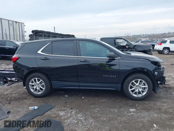 2023 Chevrolet Equinox LT with VIN 3GNAXKEGXPL270973, listed as a IAAI auction lot 41959960 with 14,317 mi miles and . Bid and sale history available at carsss.com. Image 14.