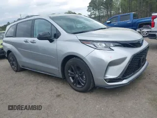 2025 Toyota Sienna XSE z VIN 5TDDSKFC2SS159546, wystawiony jako IAAI lot #41924473 z przebiegiem 6 500 mil mil oraz . Historia ofert i sprzedaży dostępna na DreamBid. Obrazek 1.