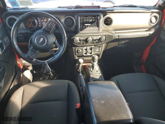 2018 Jeep Wrangler Unlimited Sport S with VIN 1C4HJXDG6JW238420, listed as a Copart auction lot 88030515 with 76,922 mi miles and Salvage Title. Bid and sale history available at carsss.com. Image 8.