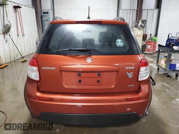 2012 Suzuki SX4 Crossover with VIN JS2YB5A31C6306702, listed as a Copart auction lot 42519605 with 79,149 mi miles and Salvage Title. Bid and sale history available at carsss.com. Image 6.