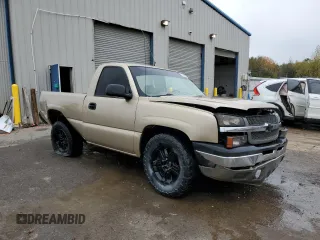 2004 Chevrolet Silverado 1500 LS with VIN 1GCEC14T14Z151423, listed as a Copart auction lot 79539694 with 255,697 mi miles and Salvage Title. Bid and sale history available at carsss.com. Image 4.