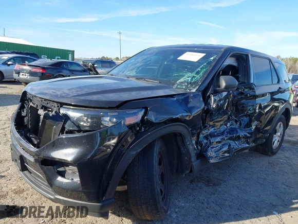 2022 Ford Police Interceptor Utility z VIN 1FM5K8AB8NGC43077, wystawiony jako IAAI lot #41484524 z przebiegiem 26 270 mil mil oraz . Historia ofert i sprzedaży dostępna na DreamBid. Obrazek 23.