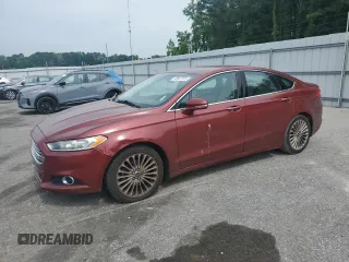 2016 Ford Fusion Titanium with VIN 3FA6P0K93GR347064, listed as a Copart auction lot 58547915 with 190,597 mi miles and Salvage title. Bid and sale history available at DreamBid. Image 1.
