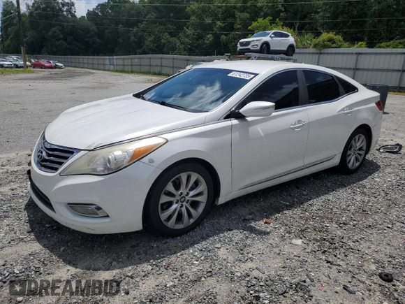 2014 Hyundai Azera with VIN KMHFG4JG3EA348610, listed as a Copart auction lot 61242735 with 190,846 mi miles and Salvage title. Bid and sale history available at DreamBid. Image 1.