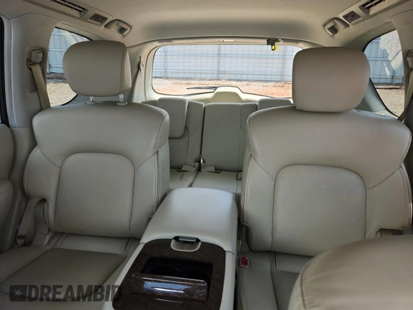 2016 Infiniti QX80 with VIN JN8AZ2NE2G9123772, listed as a Copart auction lot 63665105 with 98,304 mi miles and Salvage title. Bid and sale history available at DreamBid. Image 10.