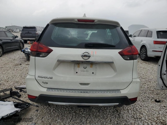 2020 Nissan Rogue SL with VIN 5N1AT2MT3LC721956, listed as a Copart auction lot 51103465 with 27,564 mi miles and Salvage Title. Bid and sale history available at carsss.com. Image 6.