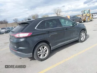 2015 Ford Edge SEL with VIN 2FMTK3J94FBB47320, listed as a IAAI auction lot 41982477 with 136,005 mi miles. Bid and sale history available at carsss.com. Image 4.