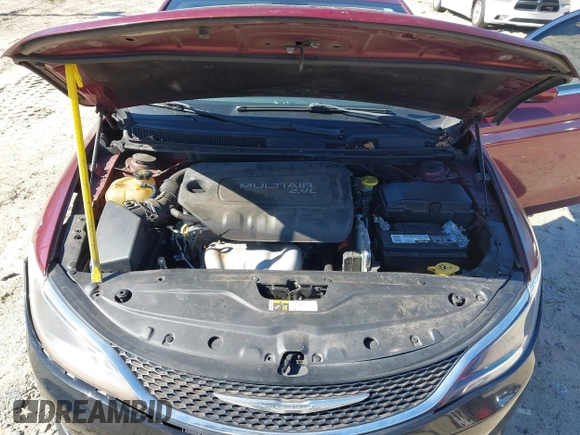 2015 Chrysler 200 Limited with VIN 1C3CCCAB3FN684029, listed as a IAAI auction lot 41824665 with 133,573 mi miles and . Bid and sale history available at carsss.com. Image 10.