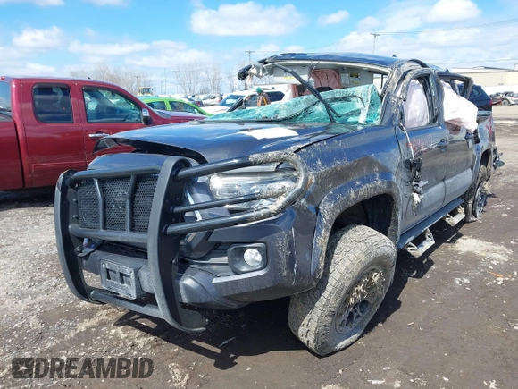 2020 Toyota Tacoma SR5 with VIN 3TMCZ5AN8LM322350, listed as a IAAI auction lot 41981112 with 22,483 mi miles and . Bid and sale history available at DreamBid. Image 21.