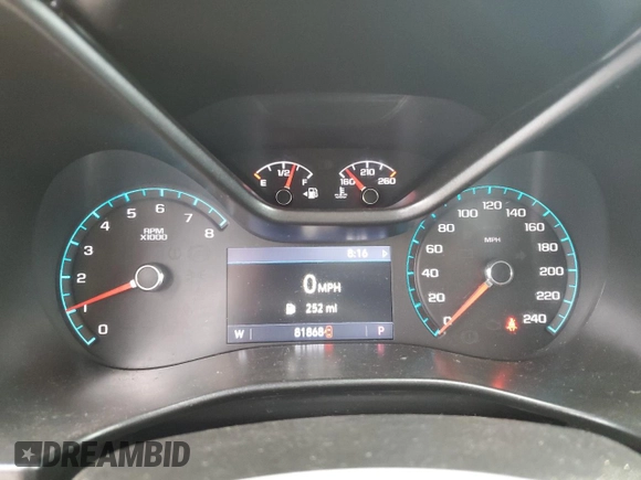 2020 Chevrolet Colorado 4WD Z71 with VIN 1GCGTDEN3L1107995, listed as a Copart auction lot 59620955 with 81,868 mi miles and Salvage title. Bid and sale history available at DreamBid. Image 9.