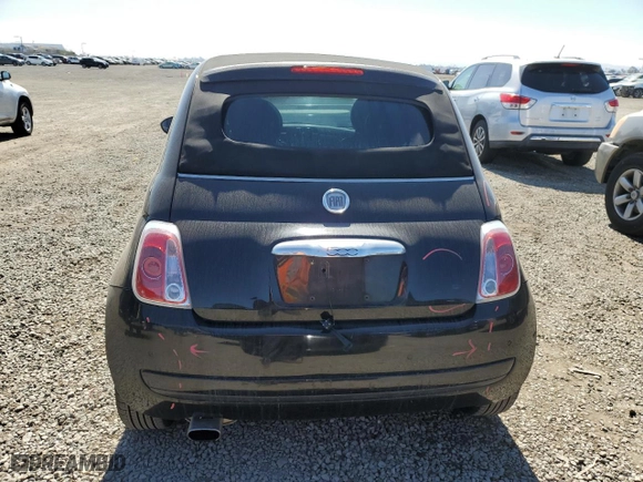 2012 FIAT 500 Pop with VIN 3C3CFFDRXCT360685, listed as a Copart auction lot 46649905 with 103,955 mi miles and Salvage Title. Bid and sale history available at carsss.com. Image 6.