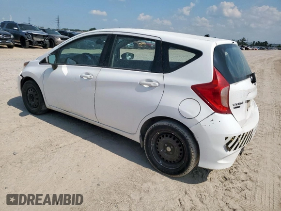 2017 Nissan Note S Plus with VIN 3N1CE2CP0HL356825, listed as a Copart auction lot 59144785 with 117,068 mi miles and Clean title. Bid and sale history available at DreamBid. Image 2.