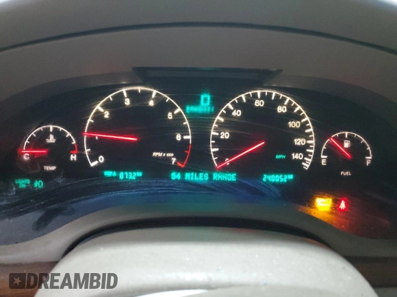 2004 Cadillac Seville Luxury SLS z VIN 1G6KS54Y24U168062, wystawiony jako Copart lot #84865574 z przebiegiem 240 052 mil mil oraz Tytuł czysty. Historia ofert i sprzedaży dostępna na DreamBid. Obrazek 9.