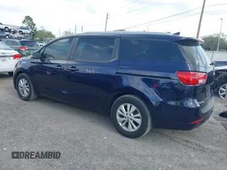 2018 Kia Sedona LX with VIN KNDMB5C14J6402504, listed as a IAAI auction lot 41682858 with 93,396 mi miles. Bid and sale history available at carsss.com. Image 3.