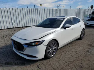 2021 Mazda 3 Preferred with VIN JM1BPACL0M1305921, listed as a Copart auction lot 45776755 with 86,881 mi miles and Salvage Title. Bid and sale history available at DreamBid. Image 1.