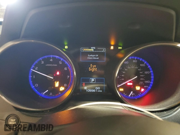 2015 Subaru Legacy Premium with VIN 4S3BNAH65F3002147, listed as a Copart auction lot 62460985 with 105,561 mi miles and Salvage title. Bid and sale history available at DreamBid. Image 9.