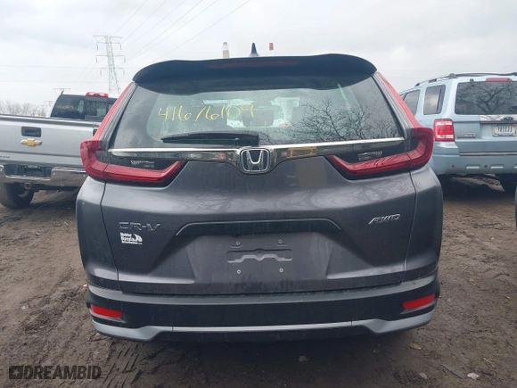 2021 Honda CR-V LX with VIN 7FARW2H26ME006727, listed as a IAAI auction lot 41676109 with 45,084 mi miles. Bid and sale history available at carsss.com. Image 16.