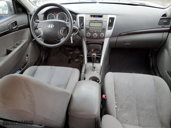 2010 Hyundai Sonata GLS with VIN 5NPET4AC4AH622232, listed as a Copart auction lot 83476784 with 137,808 mi miles and Salvage Title. Bid and sale history available at carsss.com. Image 8.