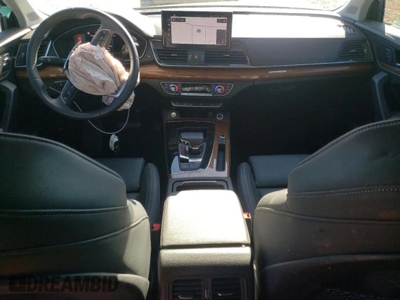 2022 Audi Q5 S line Premium Plus with VIN WA1EAAFY7N2050583, listed as a Copart auction lot 49108475 with 34,090 mi miles and Salvage Title. Bid and sale history available at DreamBid. Image 8.