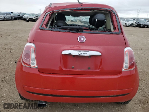 2015 FIAT 500 Pop z VIN 3C3CFFAR5FT545641, wystawiony jako Copart lot #43818425 z przebiegiem 135 264 mil mil oraz Szkoda całkowita • Salvage title. Historia ofert i sprzedaży dostępna na DreamBid. Obrazek 6.