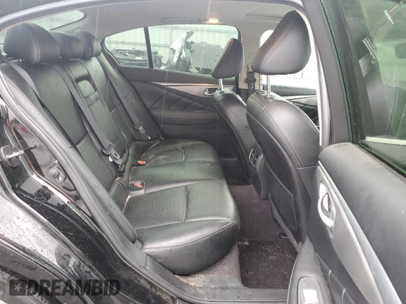 2017 Infiniti Q50 Premium with VIN JN1EV7AR2HM841483, listed as a Copart auction lot 49384005 with 87,181 mi miles and Salvage Title. Bid and sale history available at DreamBid. Image 10.