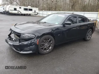 2018 Dodge Charger GT with VIN 2C3CDXJGXJH197993, listed as a Copart auction lot 51619225 with 95,480 mi miles and Salvage Title. Bid and sale history available at DreamBid. Image 1.