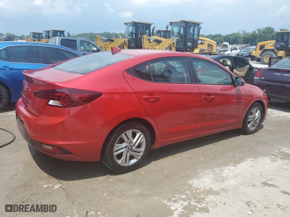 2020 Hyundai Elantra Value Edition with VIN 5NPD84LF2LH556187, listed as a Copart auction lot 64064374 with 100,568 mi miles and Salvage Title. Bid and sale history available at carsss.com. Image 3.