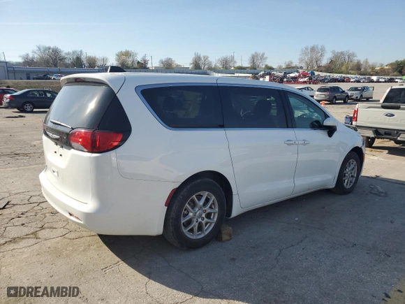 2022 Chrysler Voyager LX with VIN 2C4RC1CG0NR166013, listed as a Copart auction lot 50559865 with NaN miles and Salvage Title. Bid and sale history available at carsss.com. Image 3.