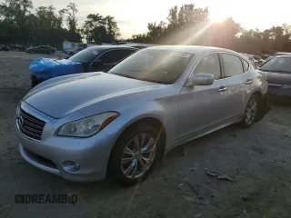 2011 Infiniti M with VIN JN1BY1AR2BM376380, listed as a Copart auction lot 70558504 with 170,760 mi miles and Salvage Title. Bid and sale history available at DreamBid. Image 1.