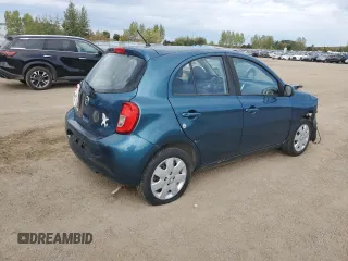 2017 Nissan Micra S z VIN 3N1CK3CP9HL266944, wystawiony jako Copart lot #74458944 z przebiegiem 90 329 mil mil oraz Szkody całkowita. Historia ofert i sprzedaży dostępna na DreamBid. Obrazek 3.