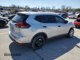 2018 Nissan Rogue S with VIN KNMAT2MTXJP582970, listed as a Copart auction lot 50151165 with 72,045 mi miles and Salvage Title. Bid and sale history available at carsss.com. Image 3.
